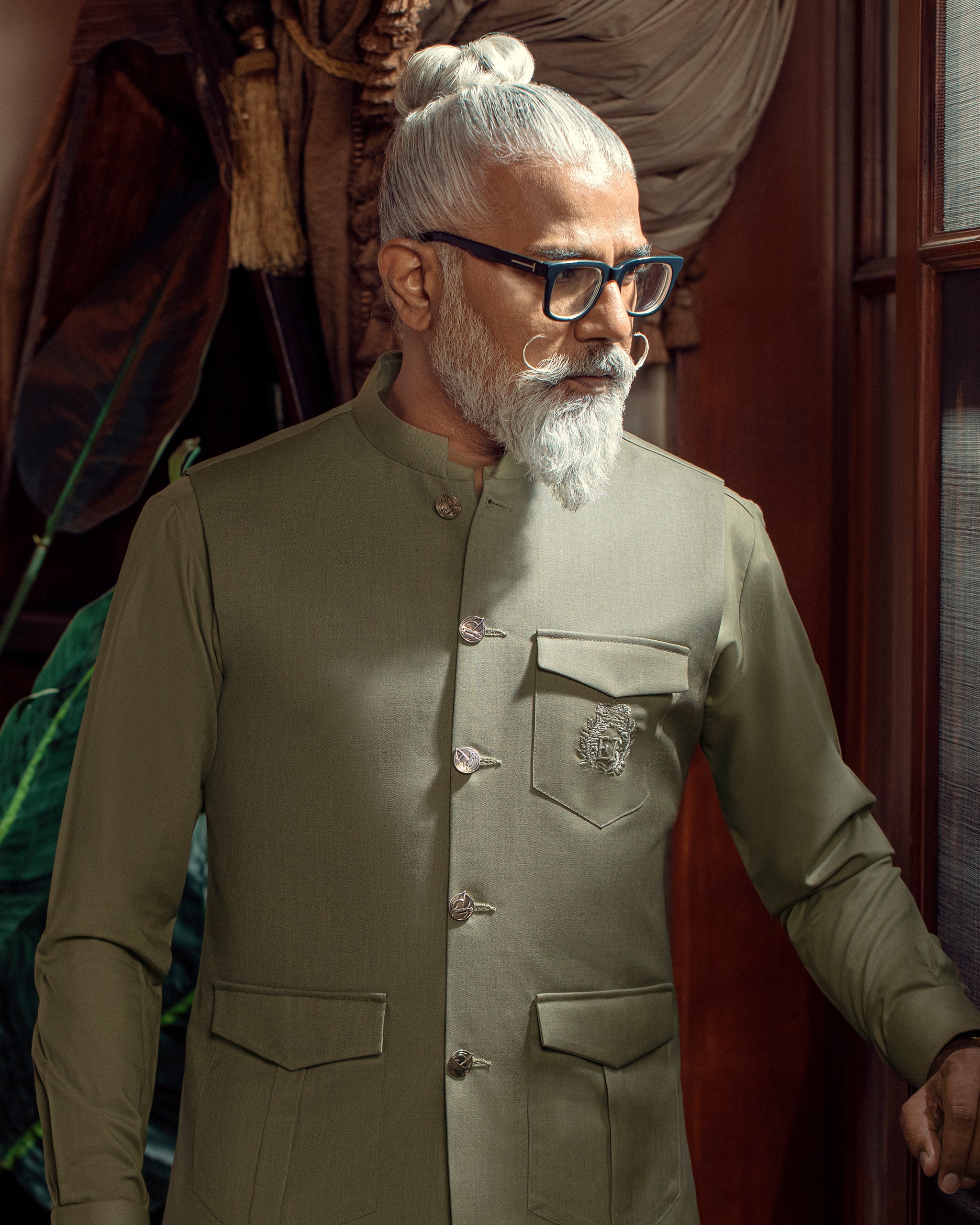 Dadu Ka Ghar - Waistcoat with Kameez Shalwar - 01
