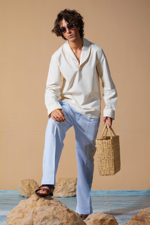 Era 28 - Off-White Linen Shirt