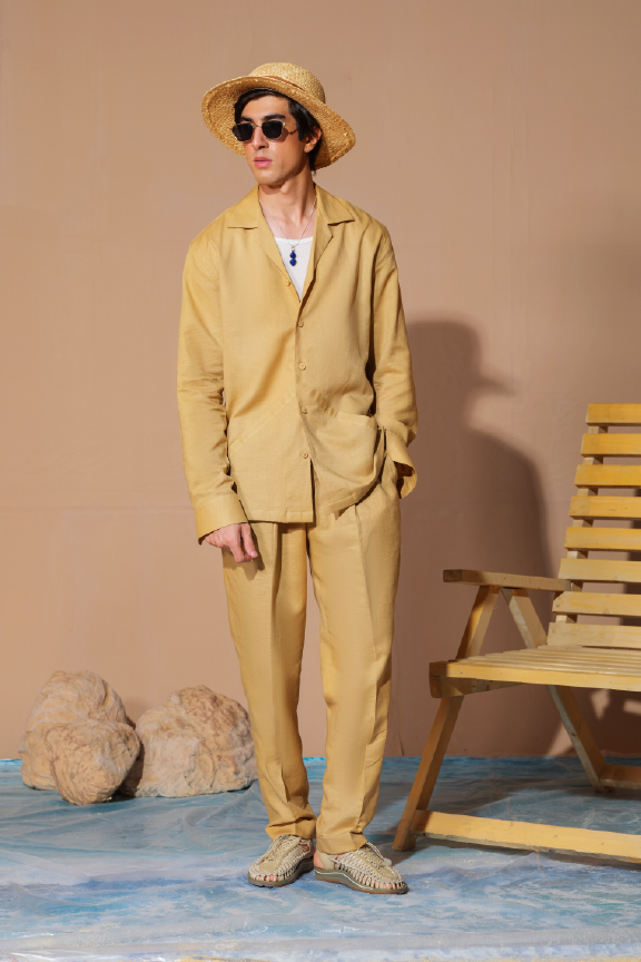 Era 19 - Tuscan Linen Suit Oversized