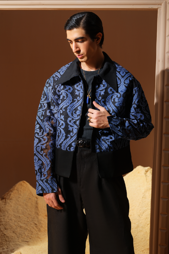 Era 27 - Blue Trucker Jacket Oversized