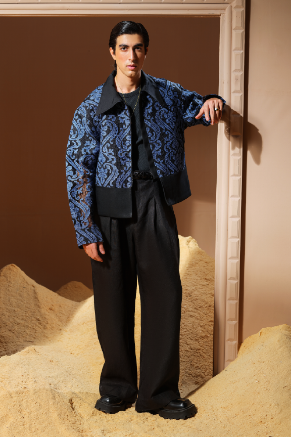 Era 27 - Blue Trucker Jacket Oversized