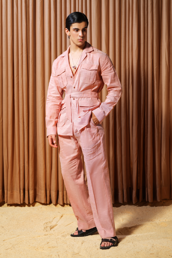 Era 11 - Camel Linen Kimono Oversized