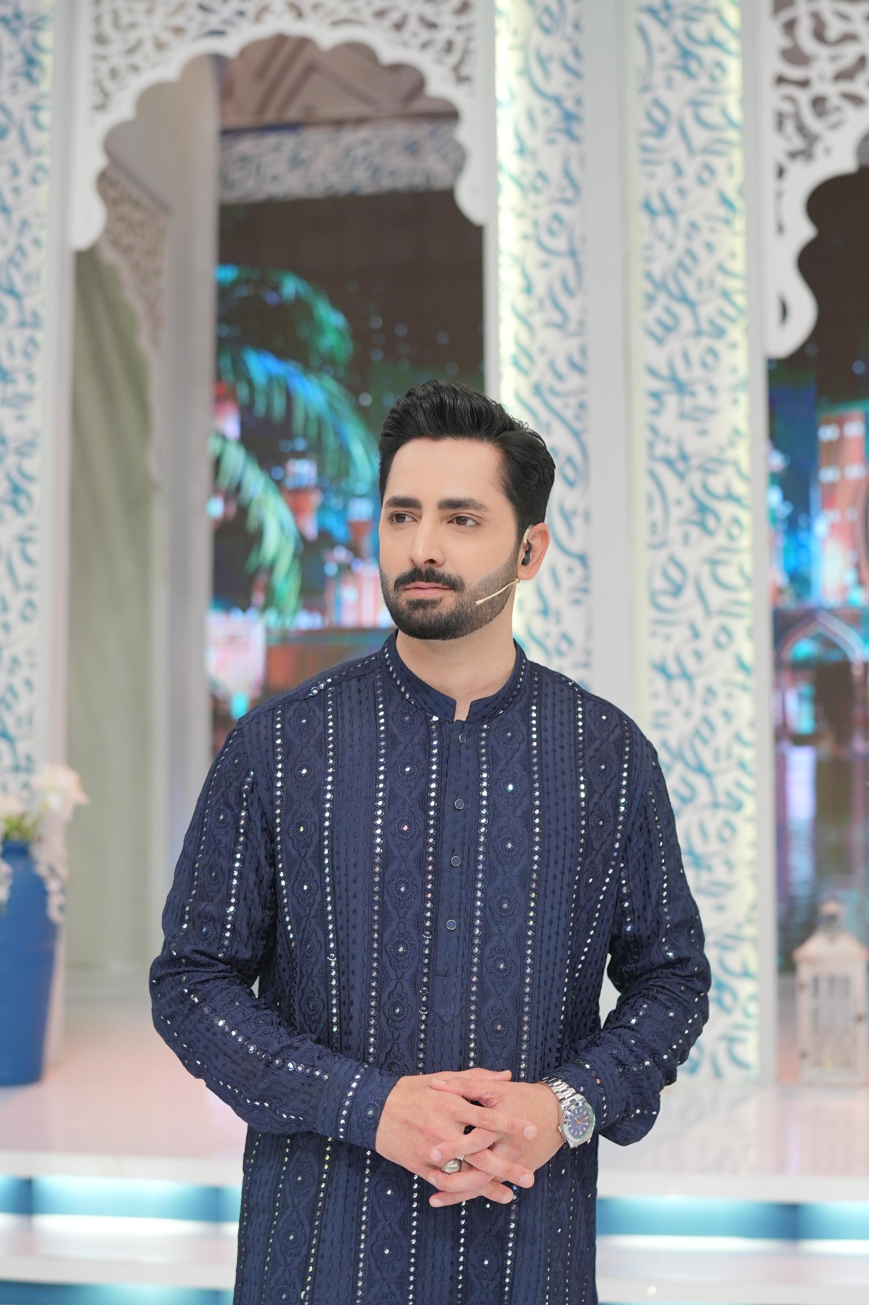 ED25 - Nevy Blue Embroidered Kurta Pajama