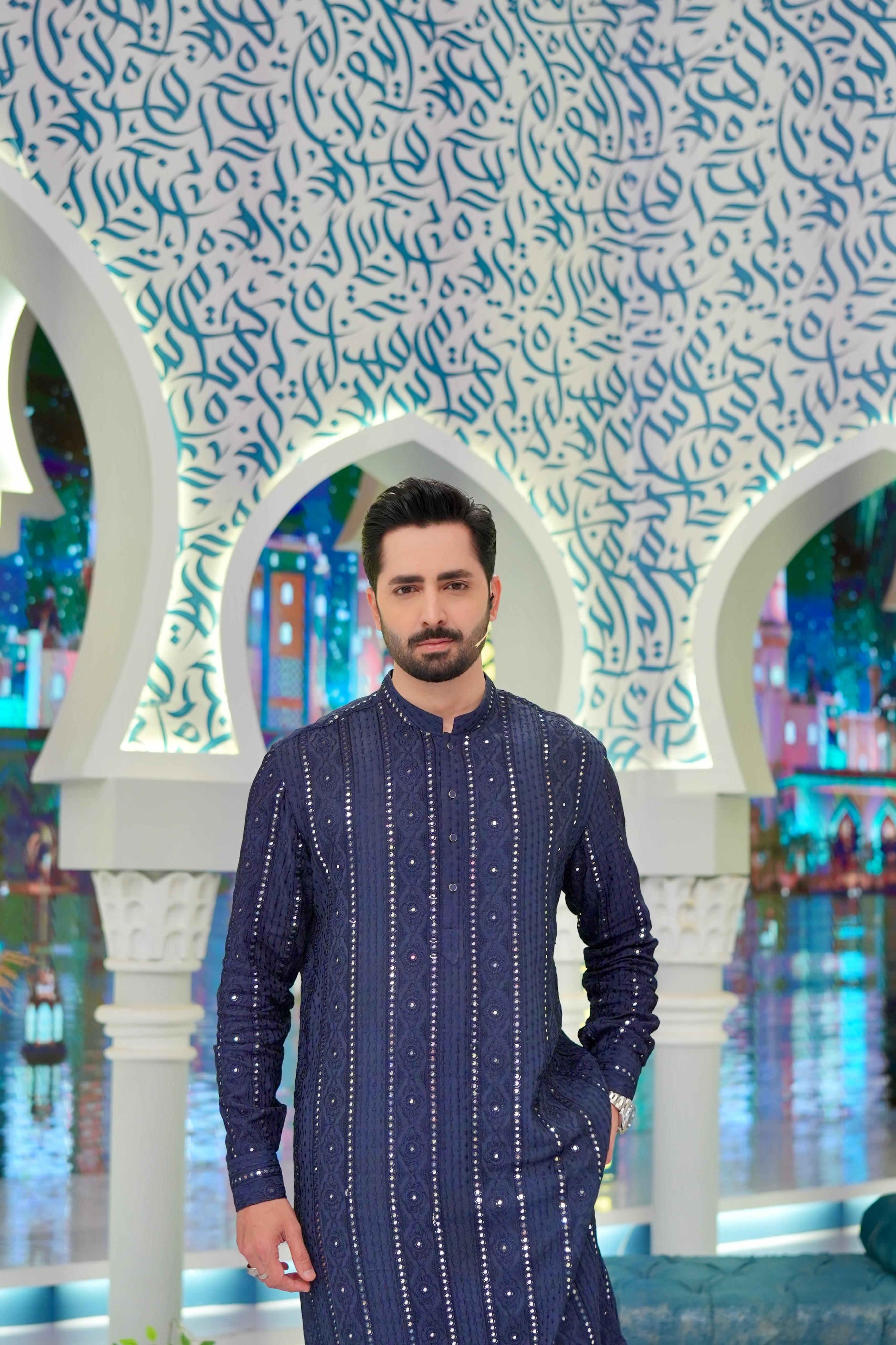 ED25 - Nevy Blue Embroidered Kurta Pajama