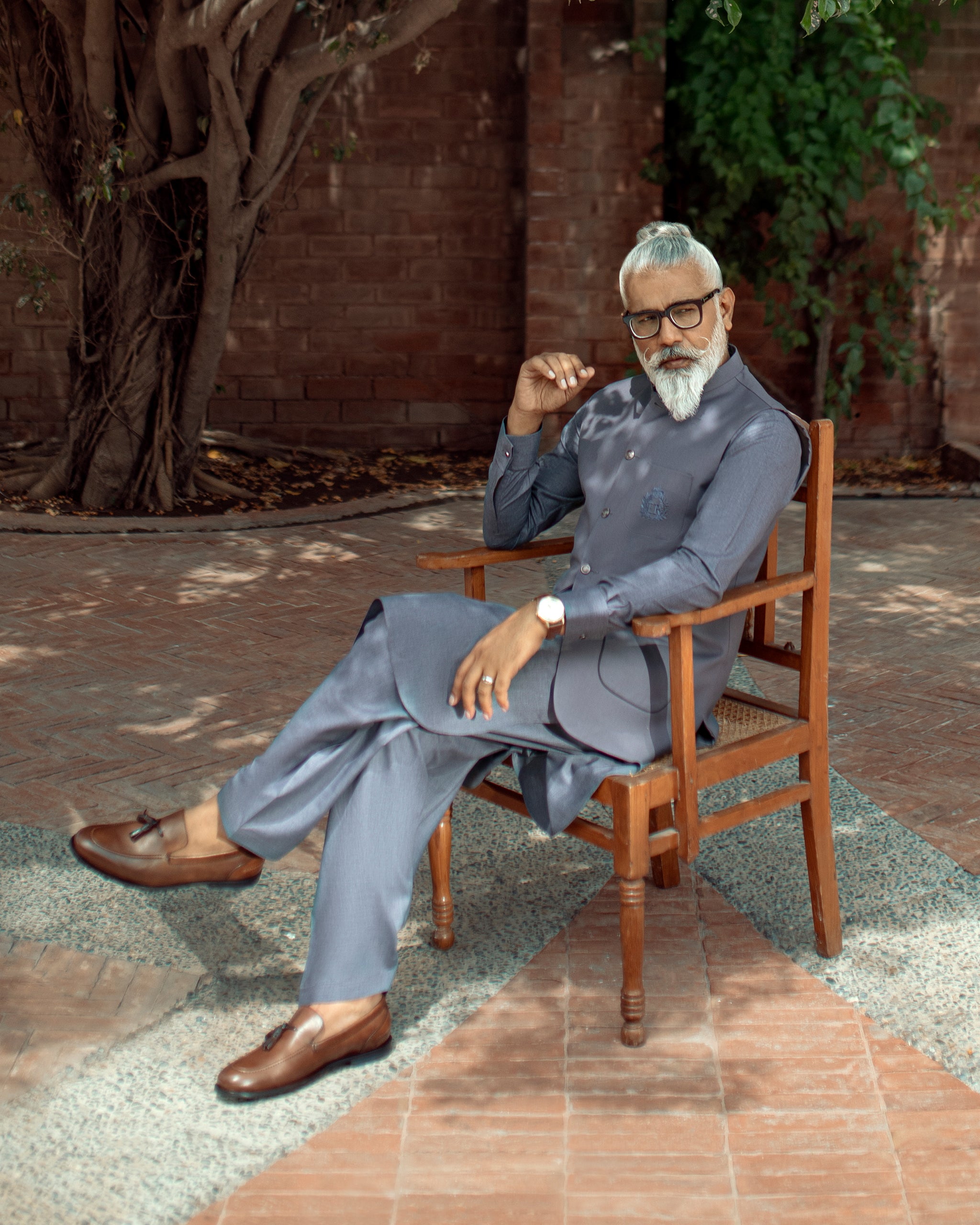 Dadu Ka Ghar - Waistcoat with Kameez Shalwar - 02