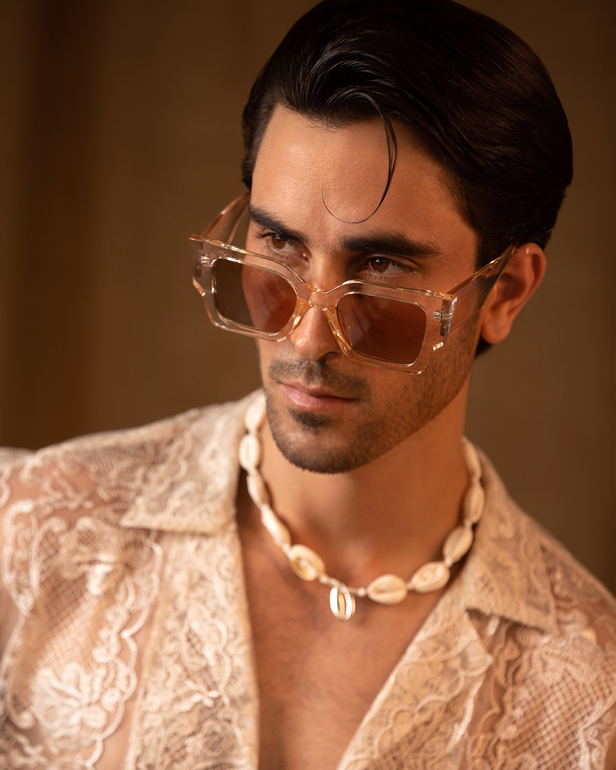 Short Sleeve Camp Collar Shirt & Jarred Relaxed Trousers