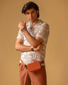 Short Sleeve Camp Collar Shirt & Jarred Relaxed Trousers
