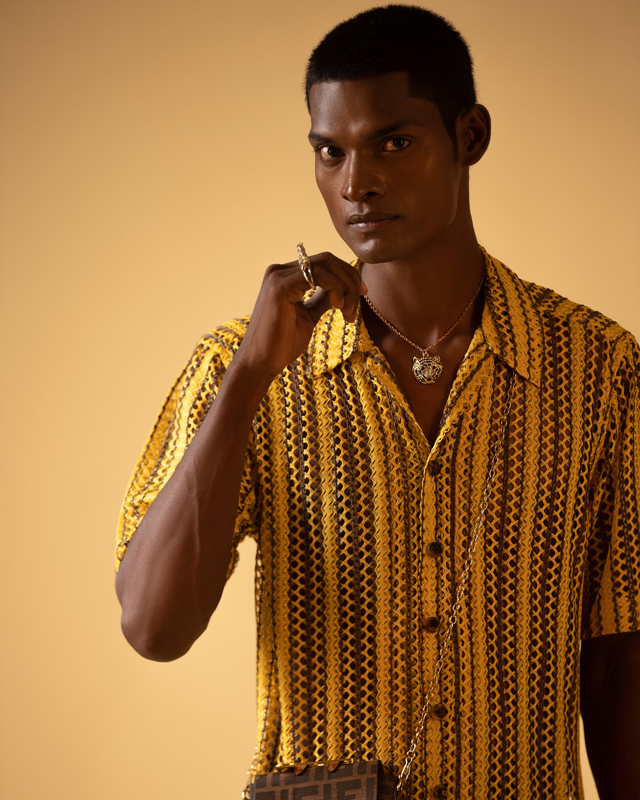 Relaxed Fit and Crafted Shirt & Wide Fit Trouser