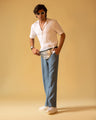 Short Sleeves Shirt & Jarred Relaxed Trouser
