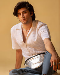 Short Sleeves Shirt & Jarred Relaxed Trouser