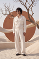 Ivory Linen Co-ord Set