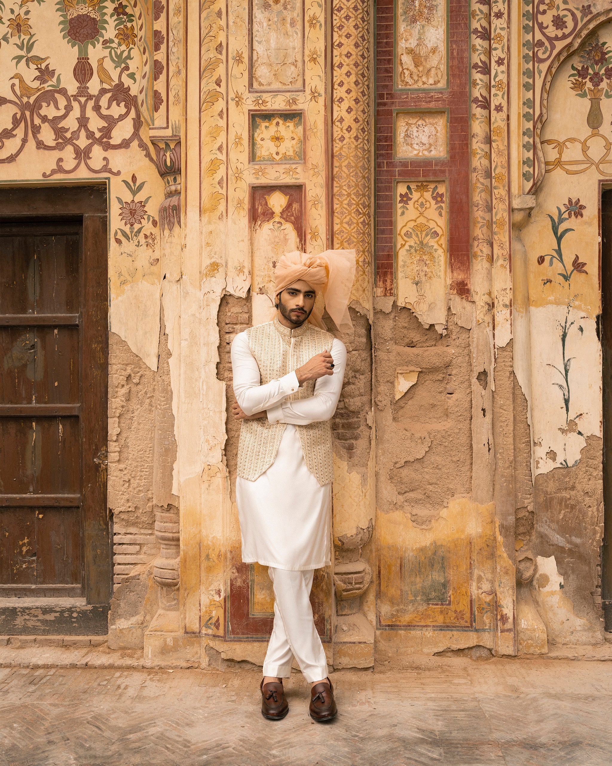 Muntazir – Waistcoat with Kurta & Trouser– 04