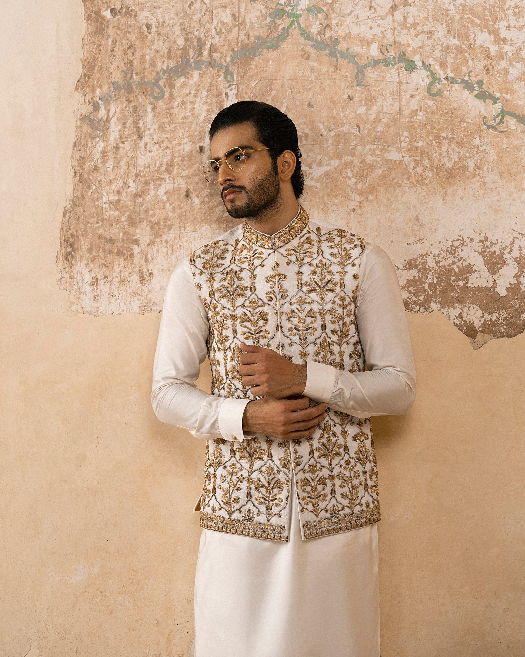 Muntazir – Waistcoat with Kurta & Trouser– 06