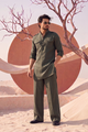 Olive Green Kurta Pajama