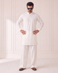 Royal White Wash N Wear Kurta/Pajama