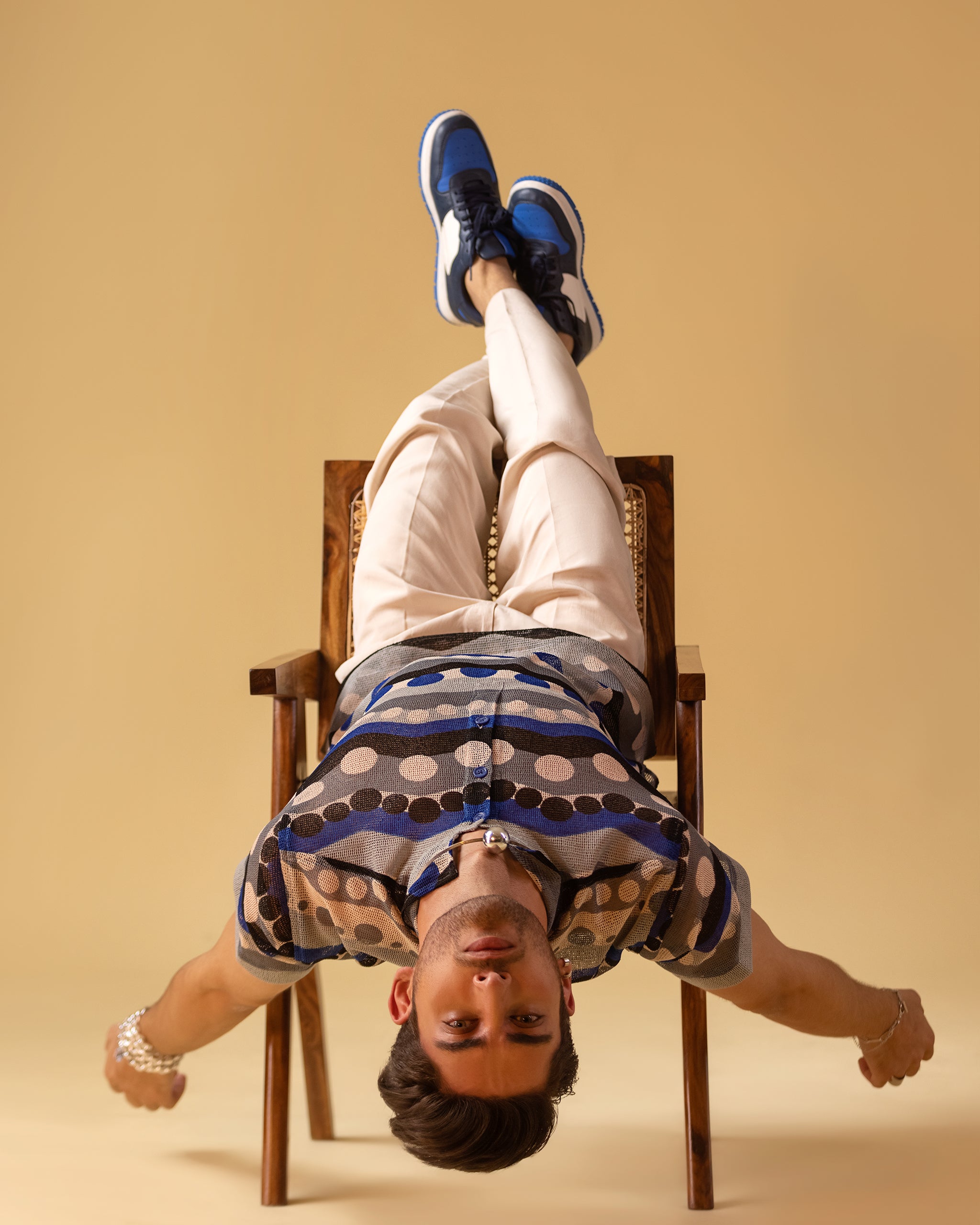 Polo T-shirt Style Short Sleeves & Relax Fit Trouser