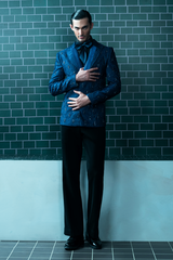 Blue Tuxedo Suit - 02