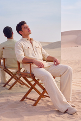 Ivory Linen Kurta Pajama