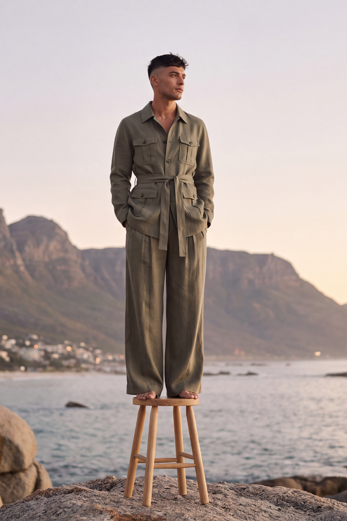 Olive Horizon Safari Set