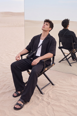 BLACK LINEN CO-ORD SET