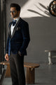 Velvet Stripes Tuxedo Suit