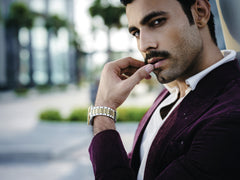 SOIGNÈ | Dark Liquorice Gradation Pleats Double Button suit