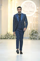 Blue Three Piece Suit | Shalima