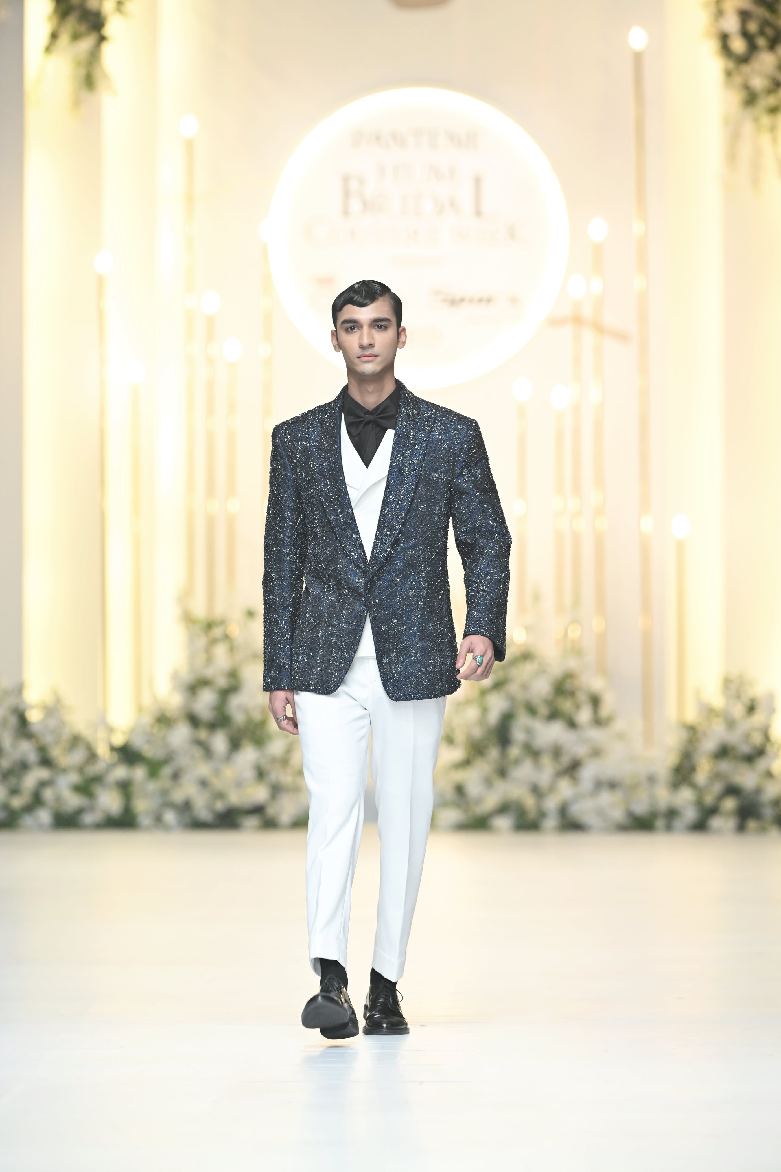 Blue Three Piece Suit | Shalima