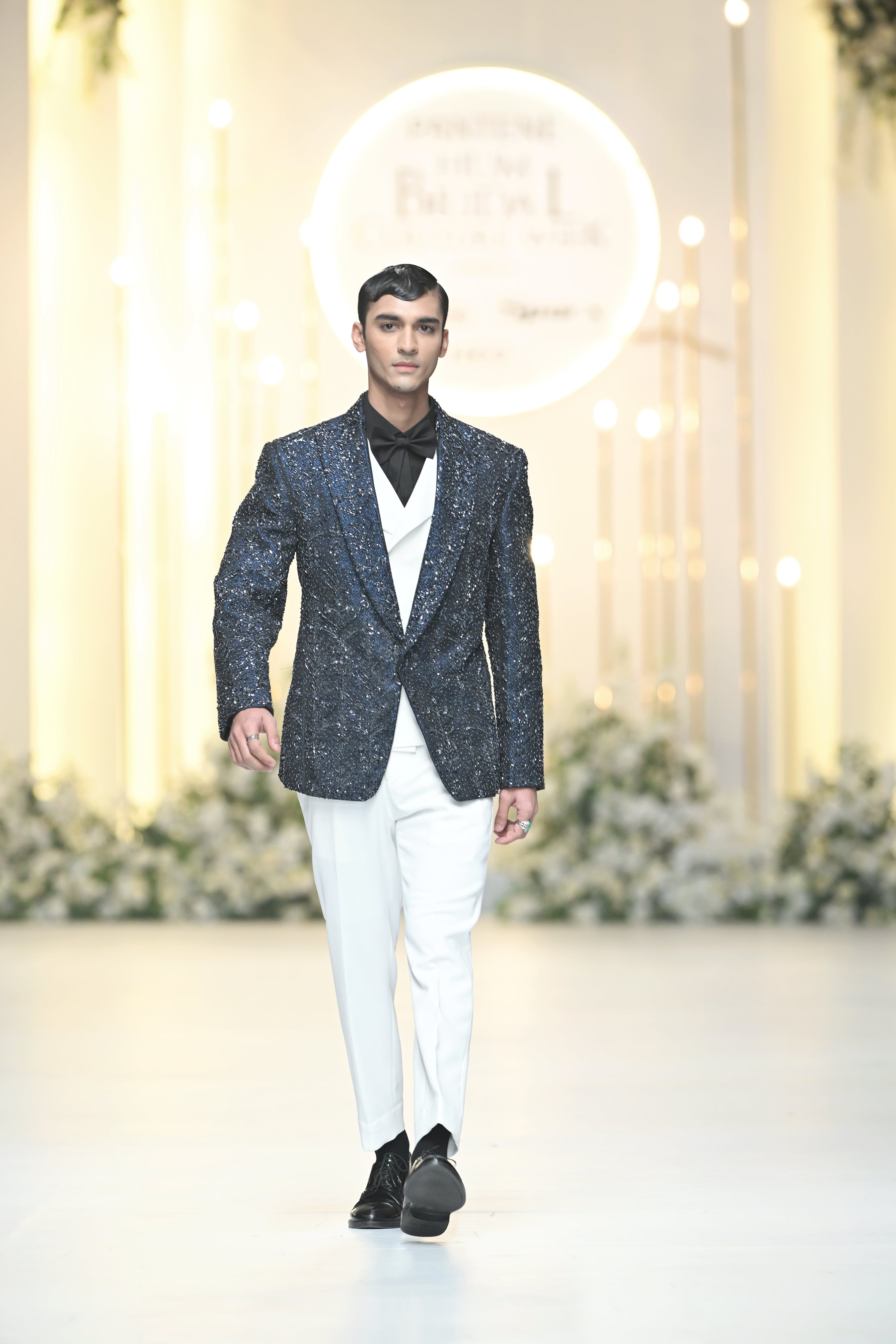 Blue Three Piece Suit | Shalima