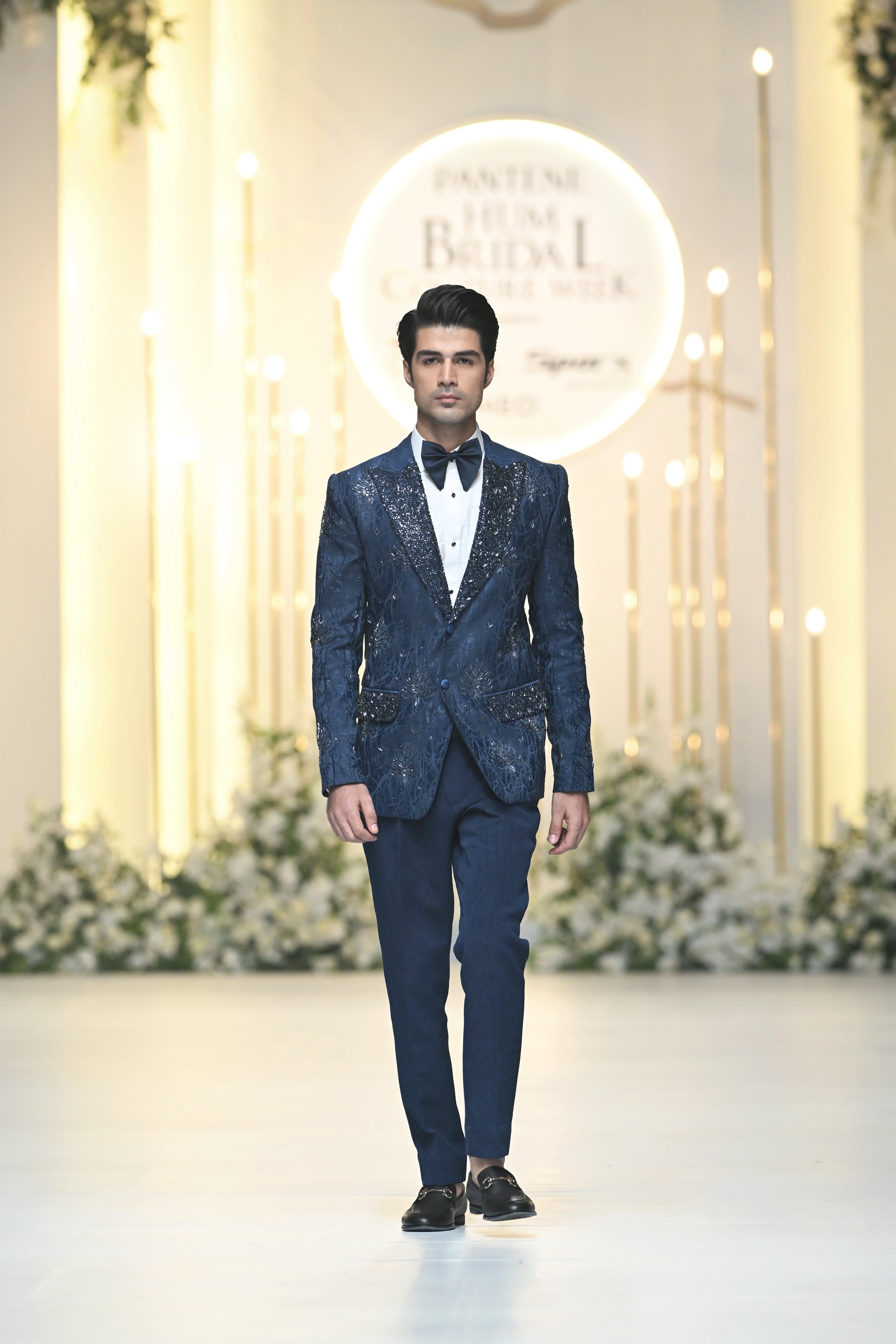 Blue Three Piece Suit | Shalima