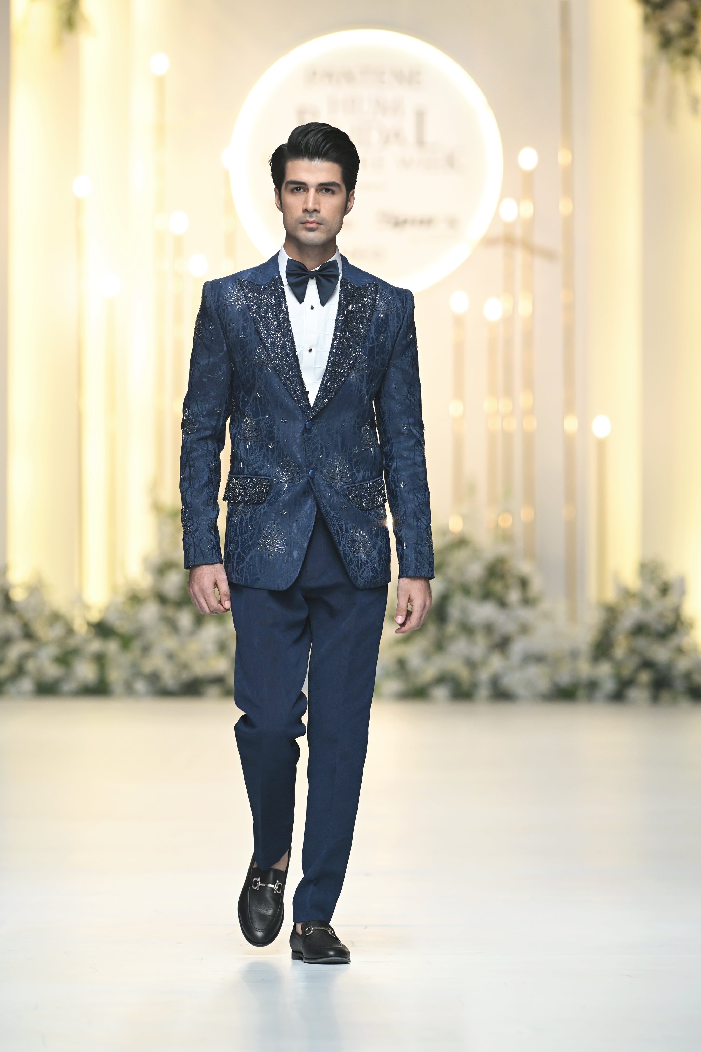 Blue Three Piece Suit | Shalima