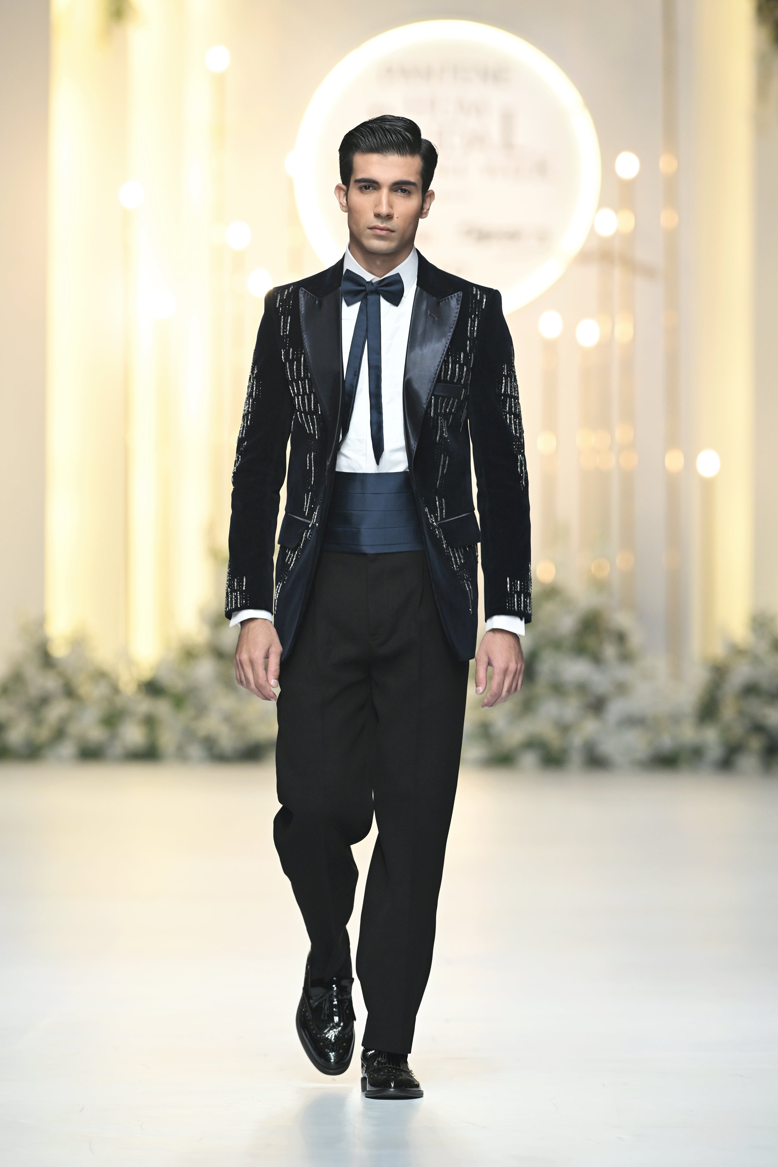 Blue Tuxedo Suit | Shalima