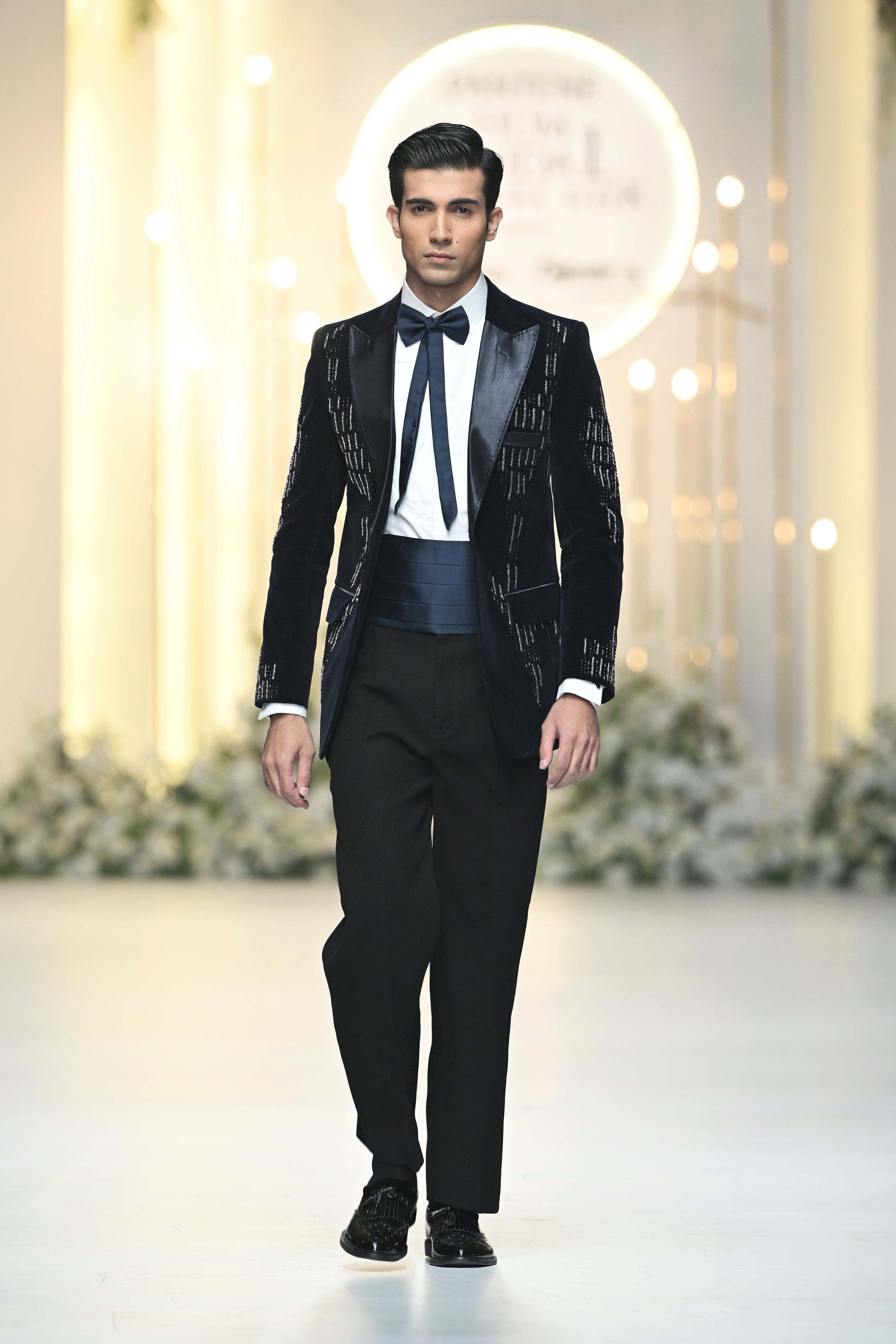 Blue Tuxedo Suit | Shalima