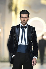 Blue Tuxedo Suit | Shalima