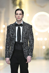 Black Tuxedo Suit | Shalima