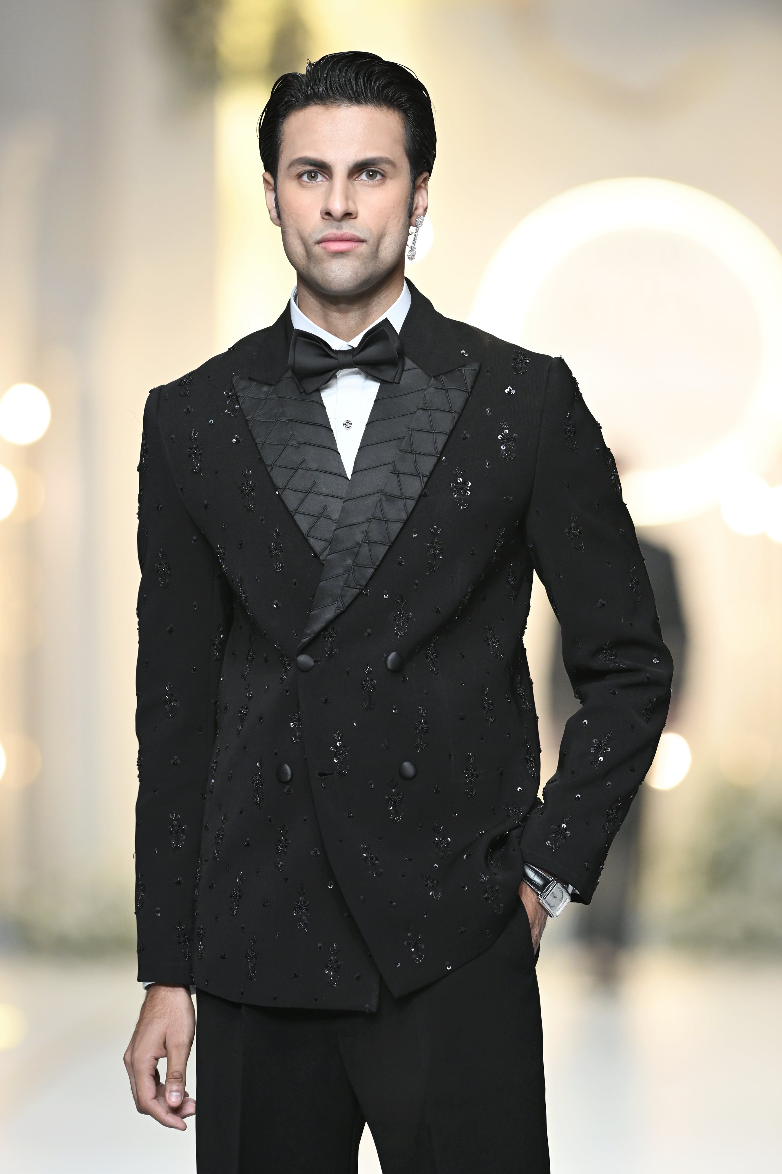 Black Tuxedo Suit | Shalima