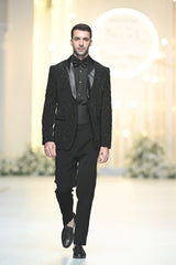 Black Tuxedo Suit | Shalima