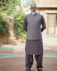 Dadu Ka Ghar - Waistcoat with Kameez Shalwar - 03