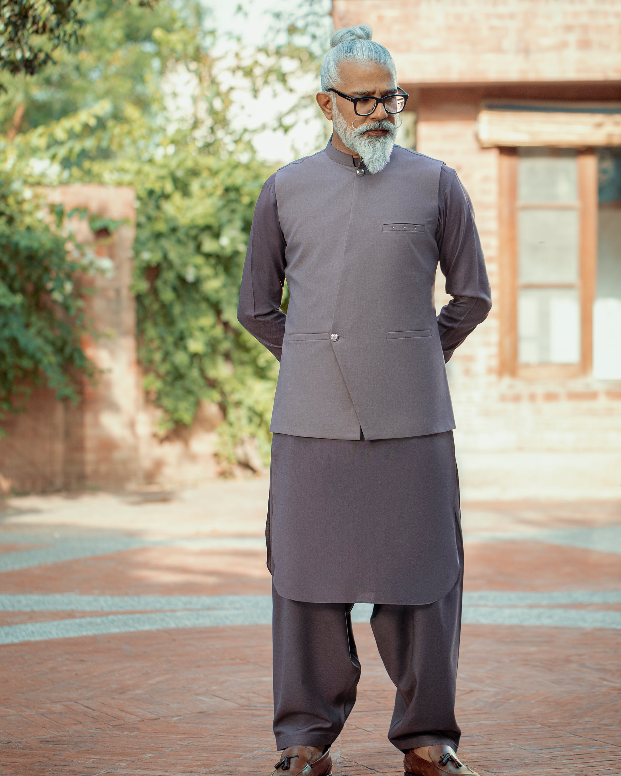 Dadu Ka Ghar - Waistcoat with Kameez Shalwar - 03