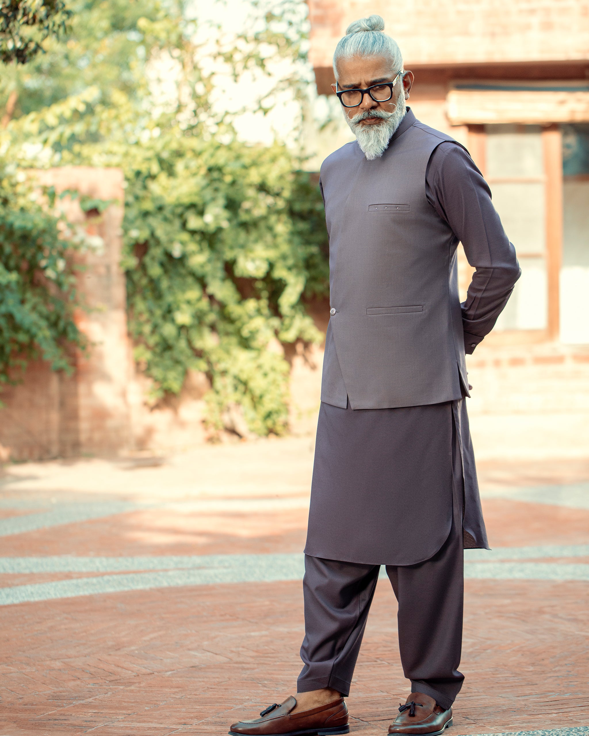 Dadu Ka Ghar - Waistcoat with Kameez Shalwar - 03