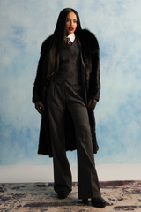 Charcoal Grey Pinstripe Suit