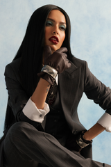 Charcoal Grey Pinstripe Suit