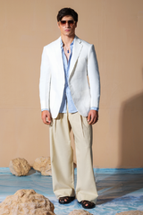Era 02 - White Linen Blazzer