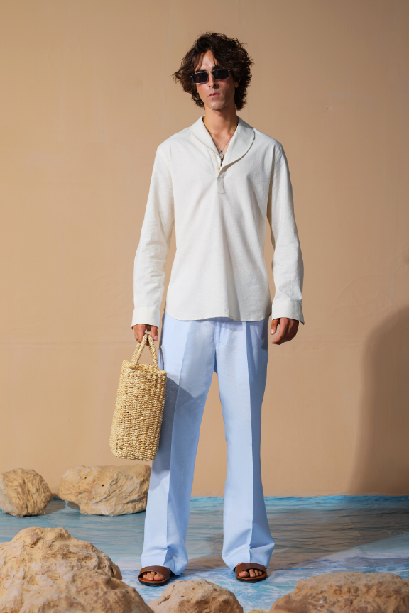 Era 28 - Off-White Linen Shirt