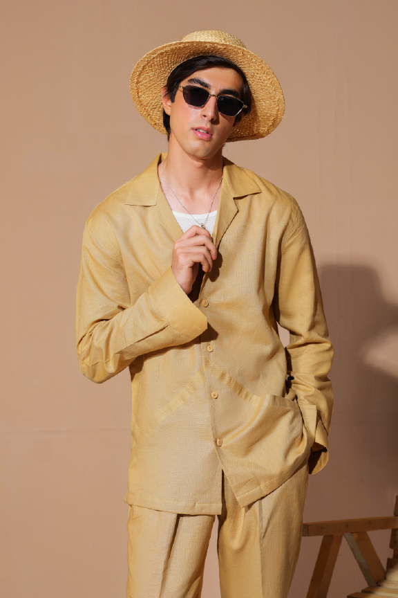Era 19 - Tuscan Linen Suit Oversized