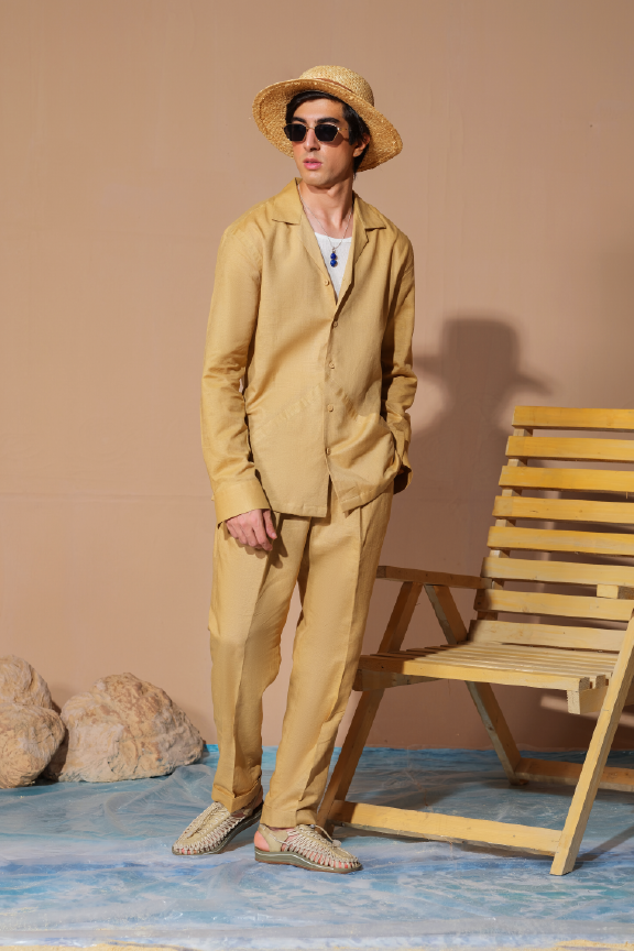 Era 19 - Tuscan Linen Suit Oversized