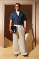 Era 21 - Graphite Blue Linen Shirt