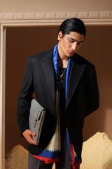 Era 03 - Ultra Black Linen Blazzer