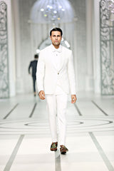 Hand Embroidery Embellisdhed Tuxedo Suit