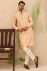 Mayassar - Bare Beige Kurta Pajama